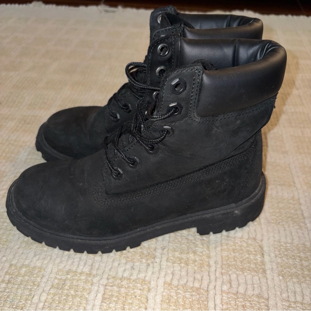 Black Timberland Boots